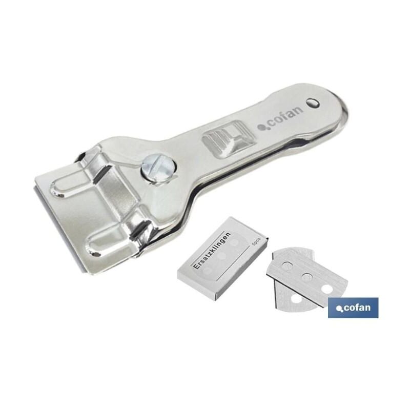 

PLIMPO rasqueta de vitrocerámica inox. modelo sena 13,5x4,5 cm