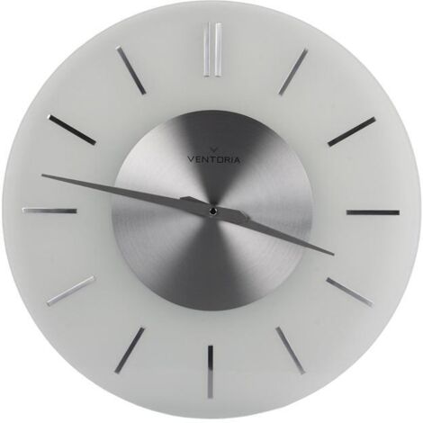 PLIMPO reloj de pared ø40cm cristal mod. tempio