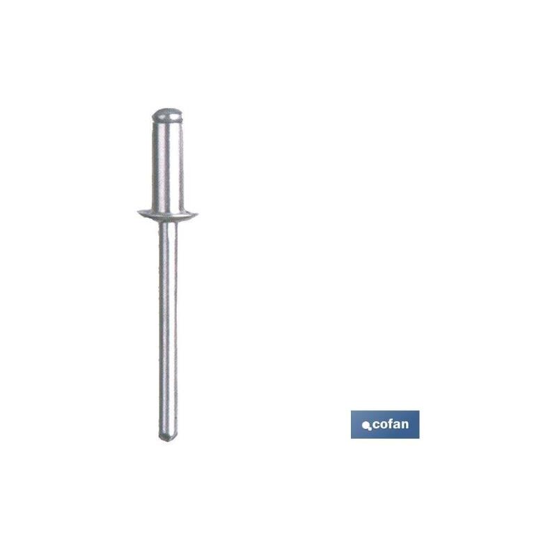 

PLIMPO remaches de flor 4.0 x 12 mm caja 1000 unid.