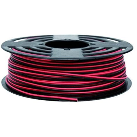 Cable eléctrico 1,5 mm² h07vu, en rollos de 100M rojo Centrale Brico