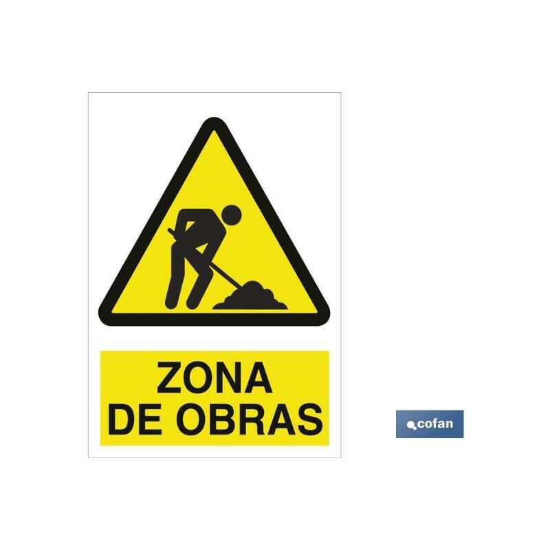 

PLIMPO señal adhesiva 297x210 zona de obras