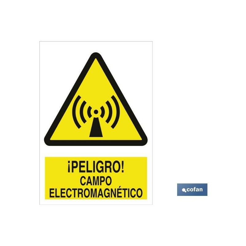 

PLIMPO señal adhesiva 297x210 ¡peligro! campo electromagnético