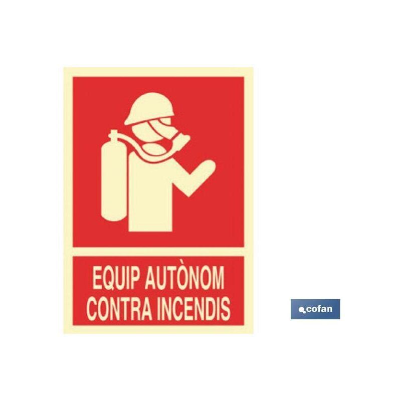 

PLIMPO señal luminiscente 297x210mm. equip autònom incendis
