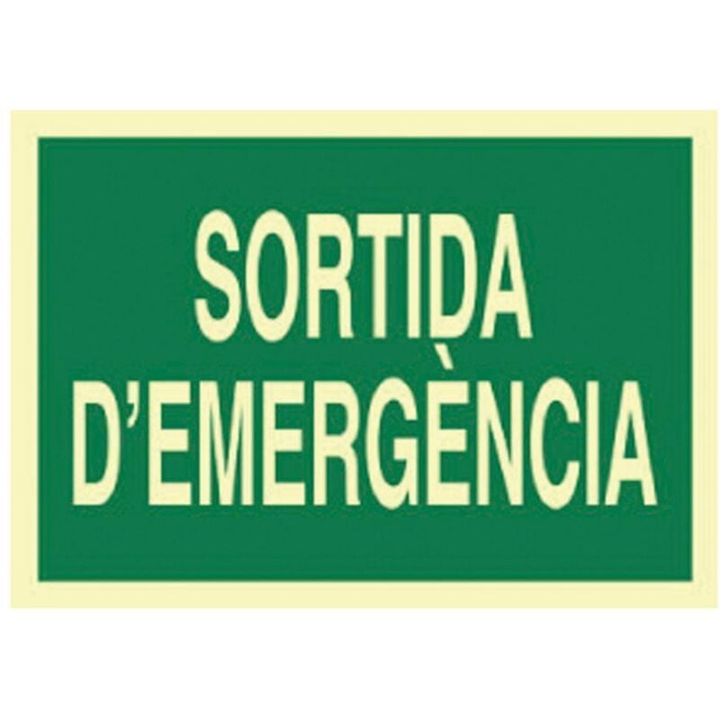 

PLIMPO señal luminiscente 297x210mm. sortida demergència