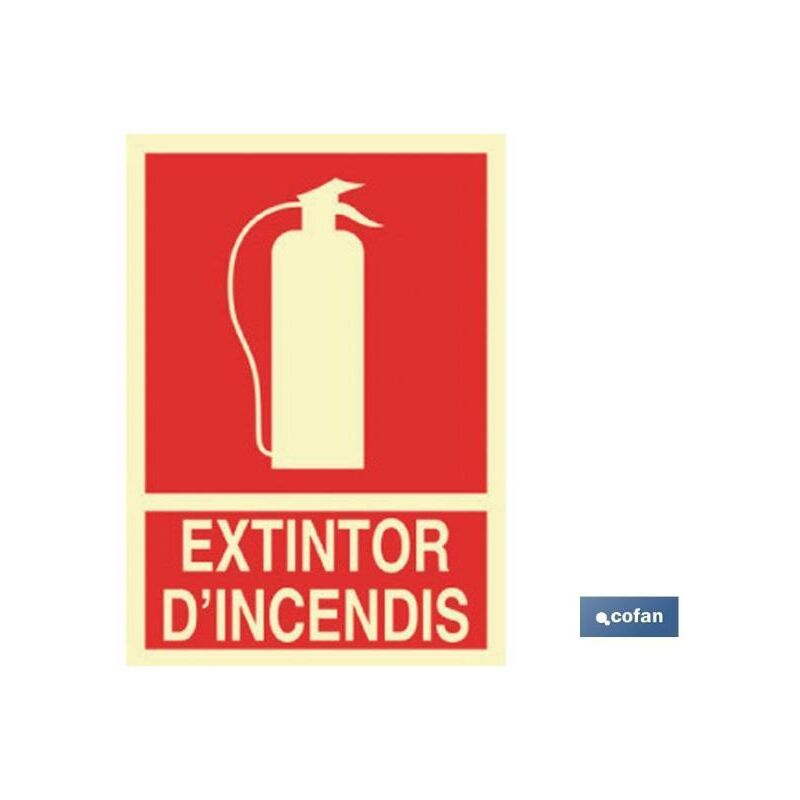 

PLIMPO señal luminiscente 420x297mm. extintor dincendis