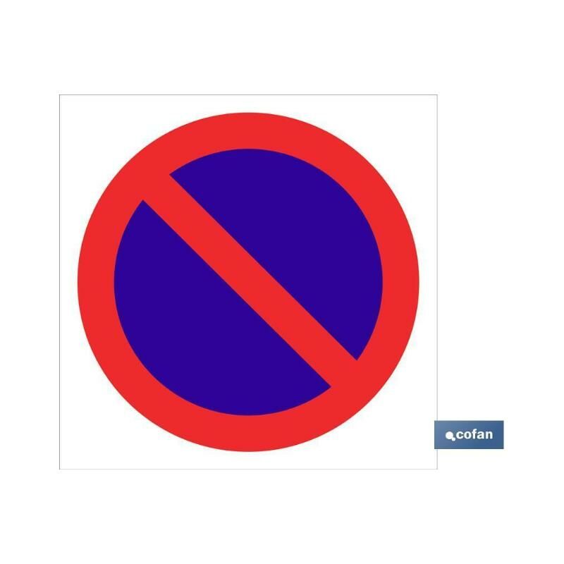 

PLIMPO señal poliestireno 210x210mm prohibido aparcar