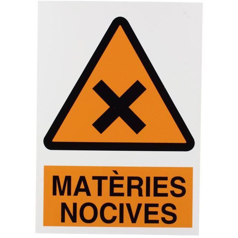 

PLIMPO señal poliestireno 297x210 mm perill matèries nocives