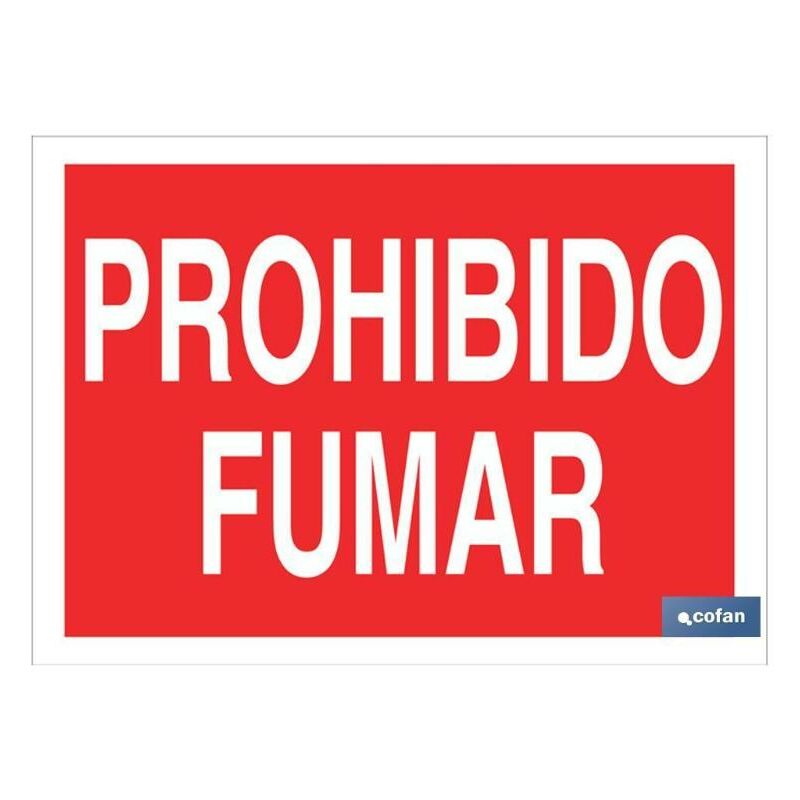 

PLIMPO señal poliestireno 297x210mm prohibido fumar