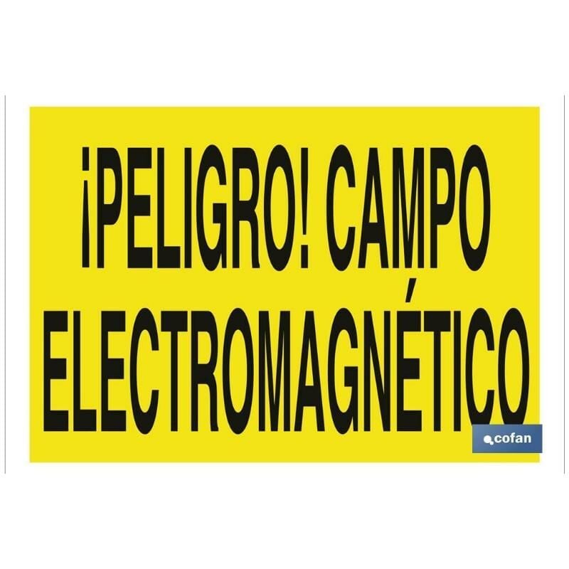 

PLIMPO señal poliestireno 420x297 ¡peligro! campo electromagnético