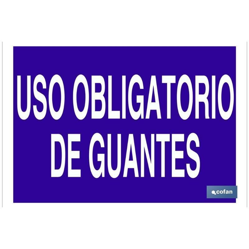 

PLIMPO señal poliestireno 420x297 uso obligatorio de guantes