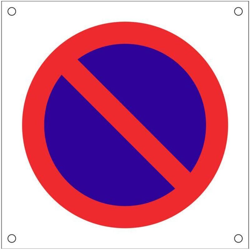 

PLIMPO señal polipropileno celular 600x600mm ob13 prohibido aparcar