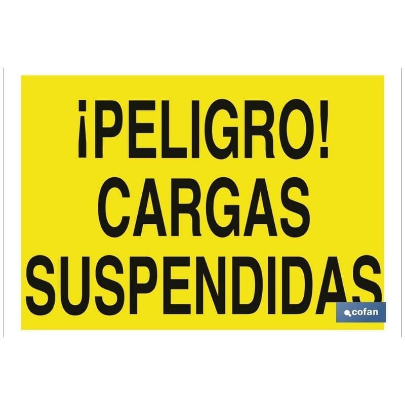 

PLIMPO señal polisetireno 420x297 ¡peligro! cargas suspendidas