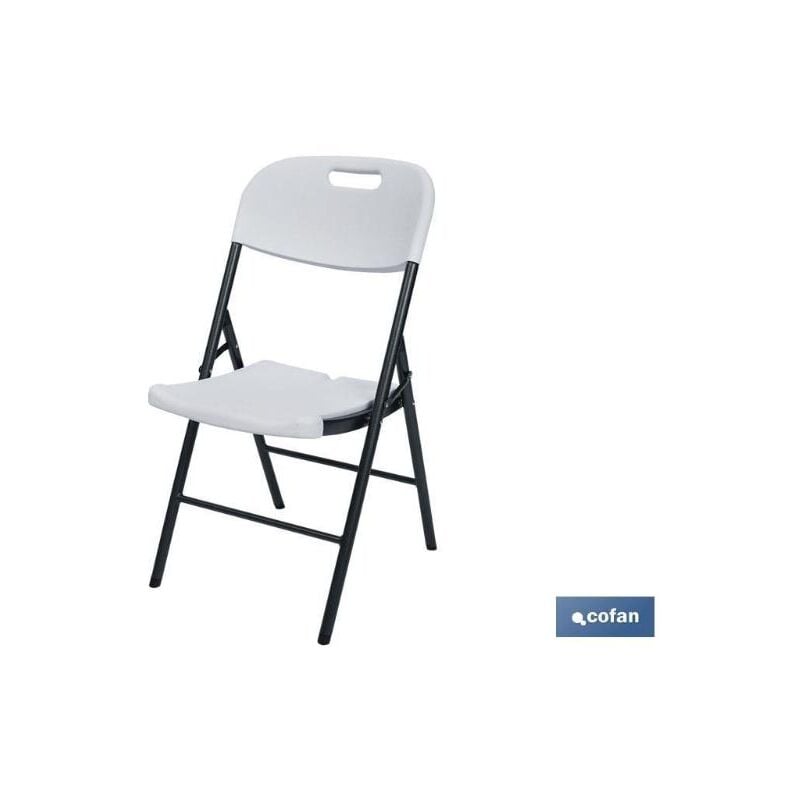 

PLIMPO silla plegable blanca 46x53x86cm caja 2 unid.
