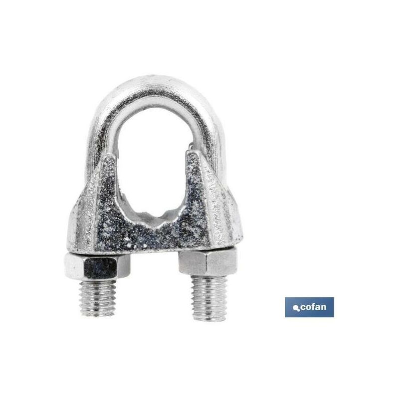 

PLIMPO sujetacables din-741 zincado m-6 caja 100 unid.