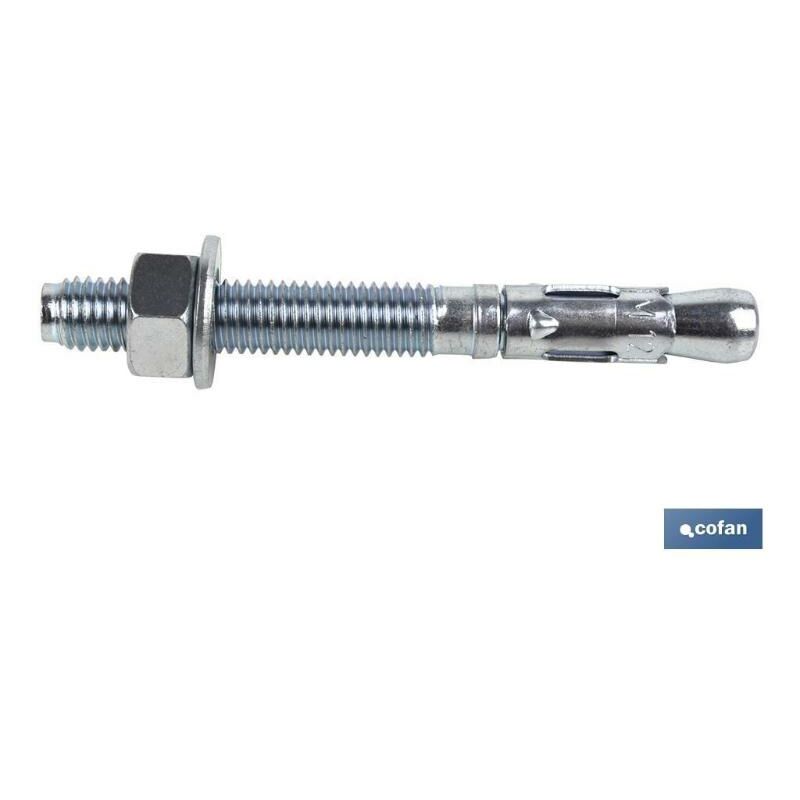 

Cofan - PLIMPO taco anclaje mtc zincado m-12x80 caja 50 unid.