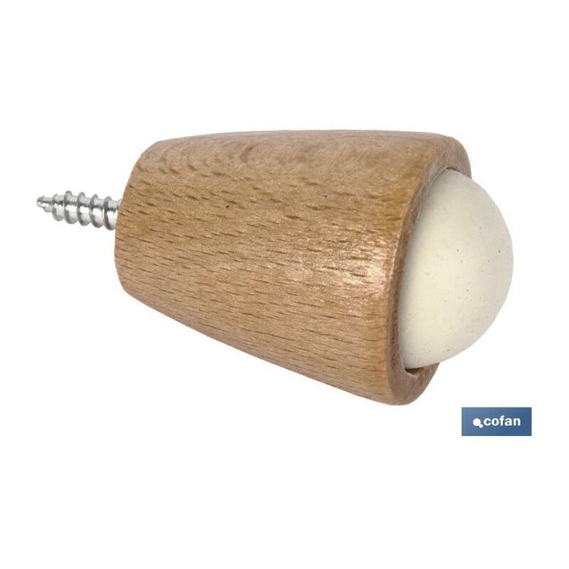 

PLIMPO tope de madera para puerta 40 mm venta unitaria