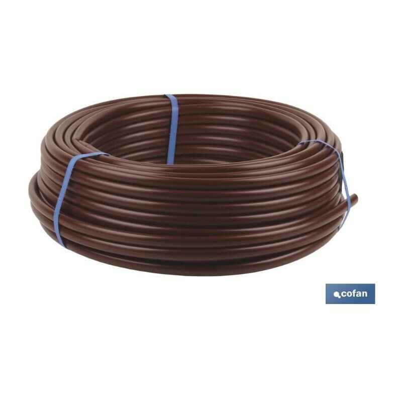 

PLIMPO tubo 100m riego goteo marron (sin goteros) ø16mm