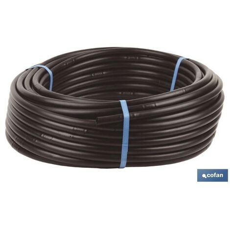 PLIMPO tubo 100m riego goteo negro (gotero a 0,50m) ø16mm