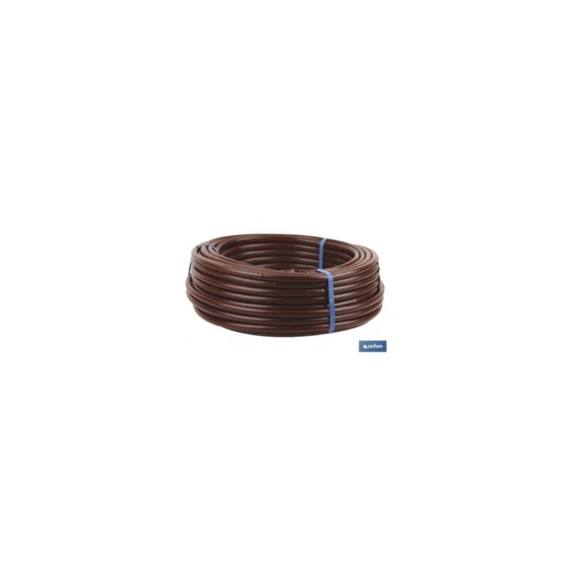 

Otros - Tubo riego goteo marrón 25m gotero a 033m Ø16mm