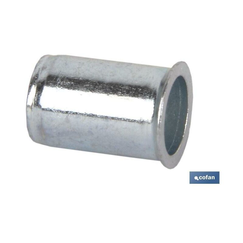 

PLIMPO tuercas remachables acero bajas m6 caja 200 unid.