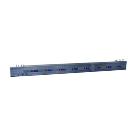 Plinthe alu télescopique emboîtable L 2 à 3m h 15cm - DIMOS - 3000 mm