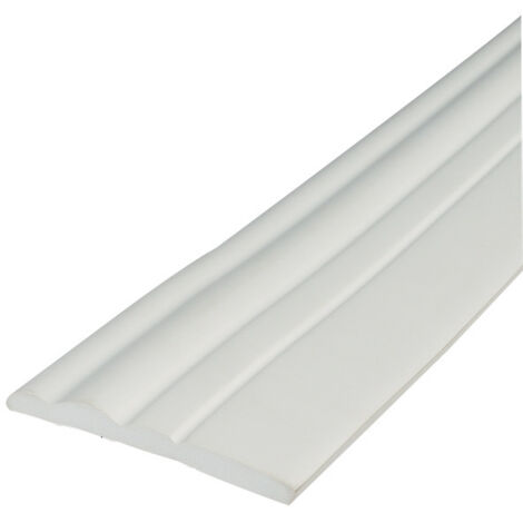 Plinthe auto-adhésive (2m/rouleau), moulure en mousse imperméable pour salon et mur TV, finition décorative à poser sans colle