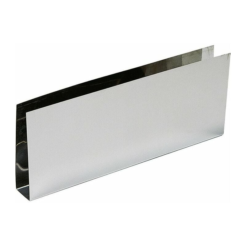 Duval - Plinthe bas de porte nox brillant - En u - 930 x 150 mm