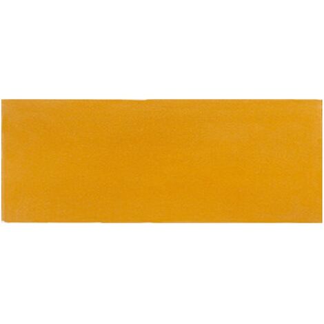 Plinthe de carreau de ciment véritable unie SAFRAN 10x20 cm - 4mL