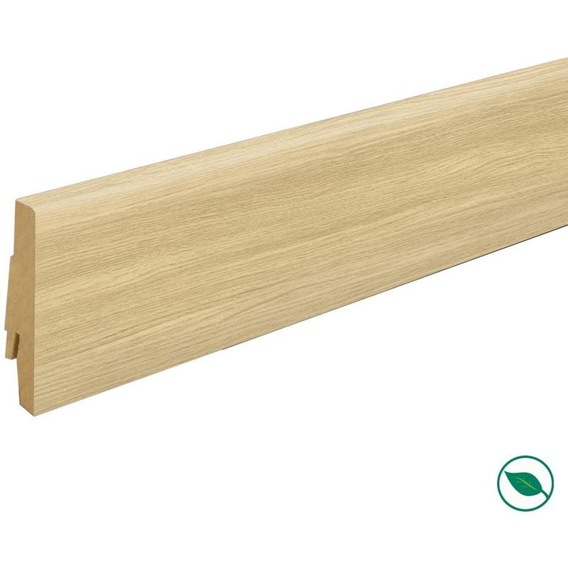 Pack 5 Plinthes décoratives 5945 chêne baronial 2400 x 70 x 19 mm.PEFC 70%