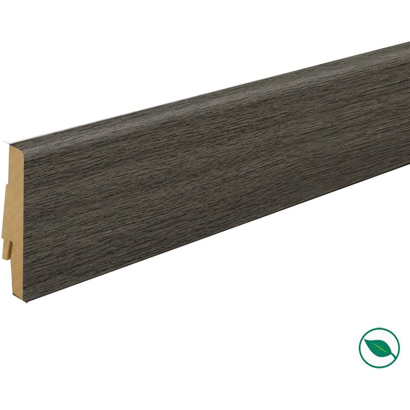 Pack 5 Plinthes décoratives 8096 chêne san diego 2400 x 70 x 19 mm.PEFC 70%