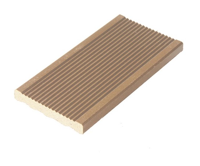 Mccover - Plinthe finition terrasse bois composite - Coloris - Beige clair, Epaisseur - 1cm, Largeur - 5.5 cm, Longueur - 200 cm, Surface couverte en