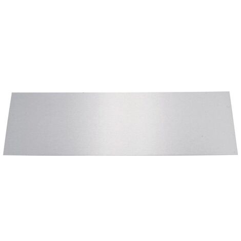 plinthe inox percee  l830xh250