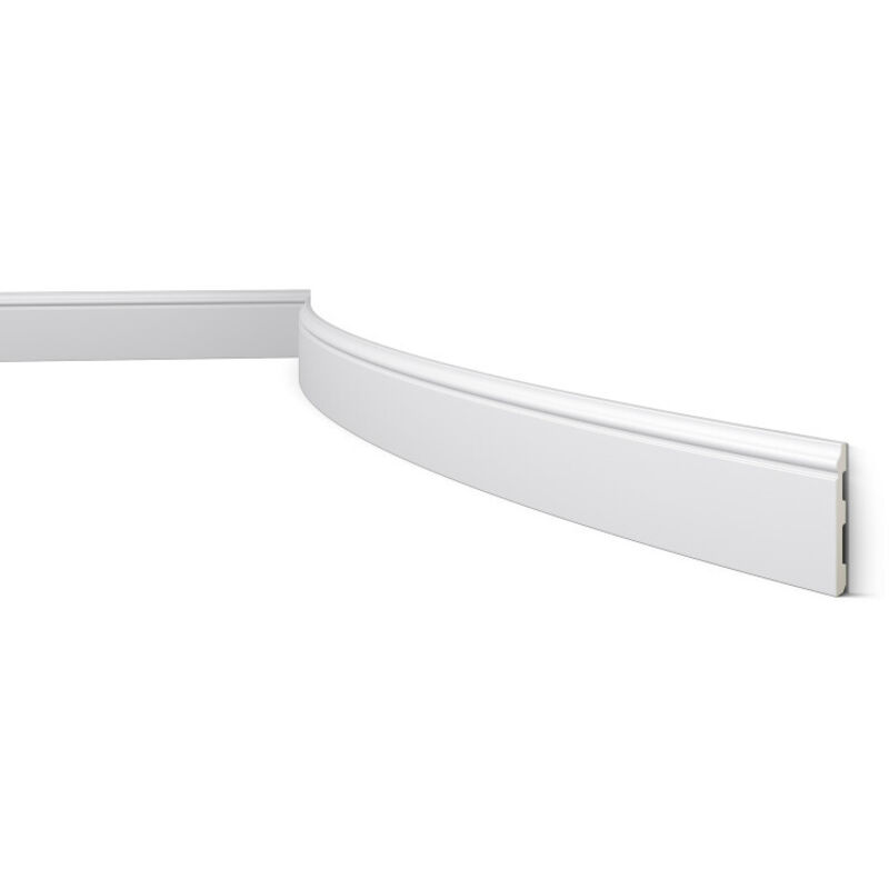 NMC - Plinthe FL1 Flex wallstyl Noel Marquet Moulure décorative flexible design intemporel classique blanc 2 m