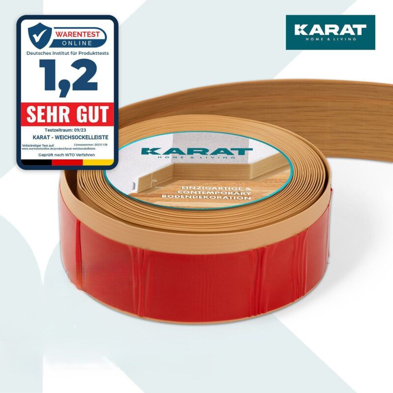 Floordirekt - Plinthe Oslo 50 x 15 mm Chêne Vintage Longueur: 25 mètres