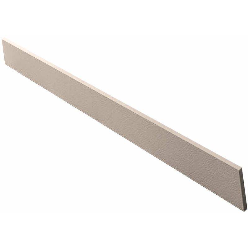 Plinthe pour receveur de douche Poalgi, blanc Perla, L.15 x l.140 cm, finition sable