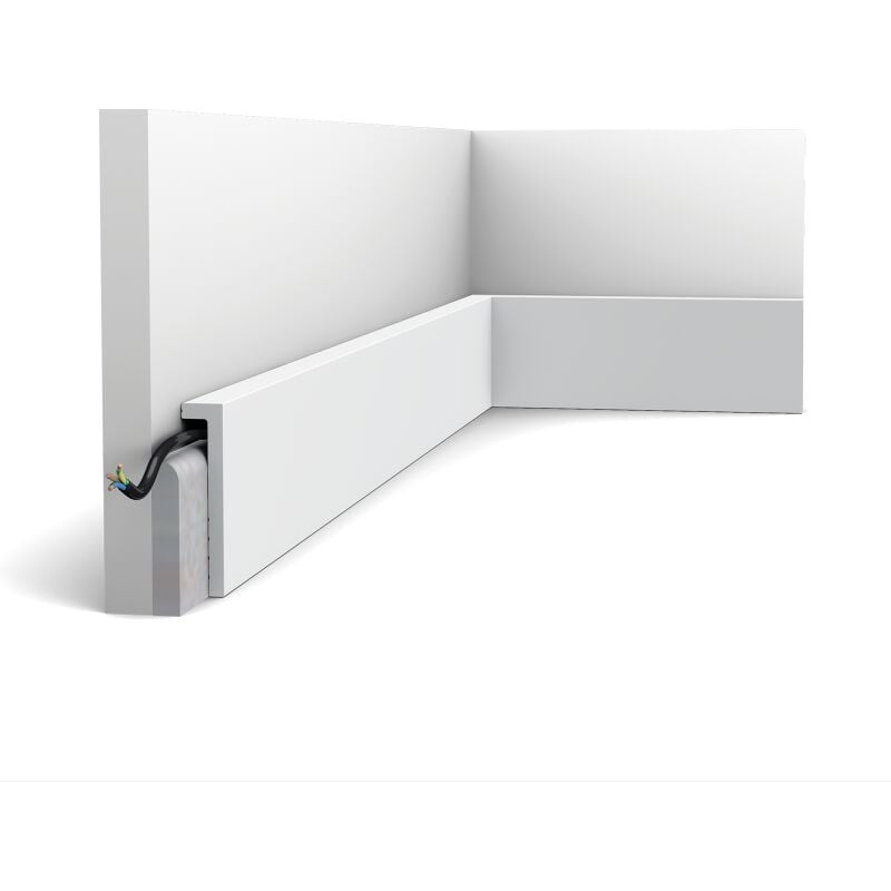 Orac - Pack de 8 ml SX171-RAL9003 - l 200 x h 10 x l 2,2 cm decor