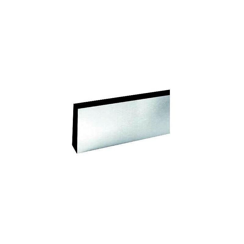 Plinthes de protection de porte épaisseur 0,8 mm en inox poli F17 - 820 x 150 mm Duval
