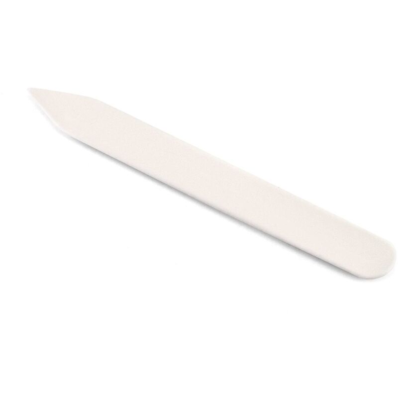Plioir en os pour papier, 15cm, plioir scrapbooking pour le brunissage et la reliure