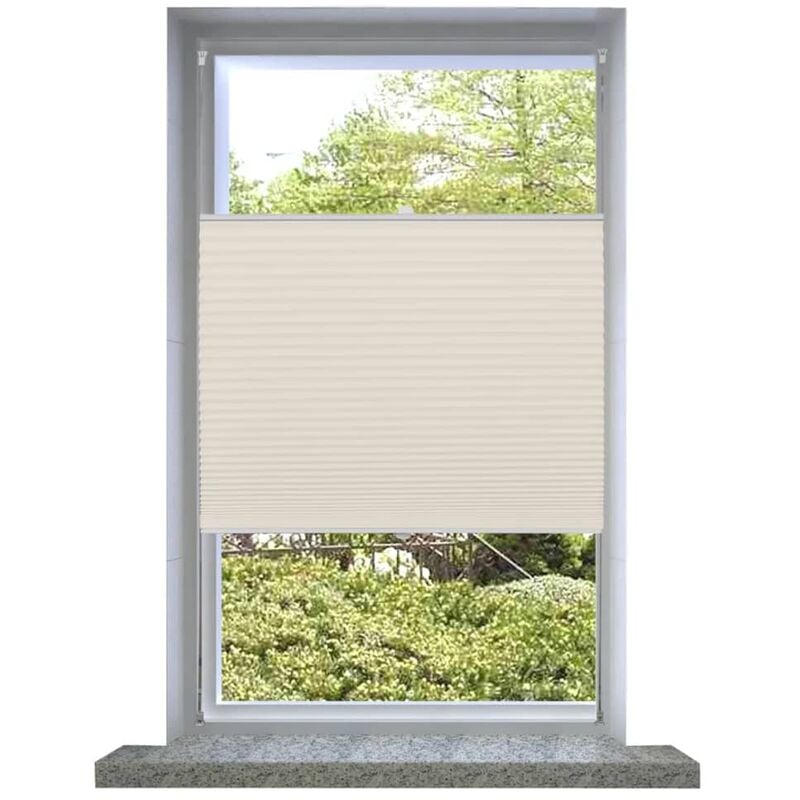 

Plisé Para Ventana Persiana 100X125cm Crema - Crema