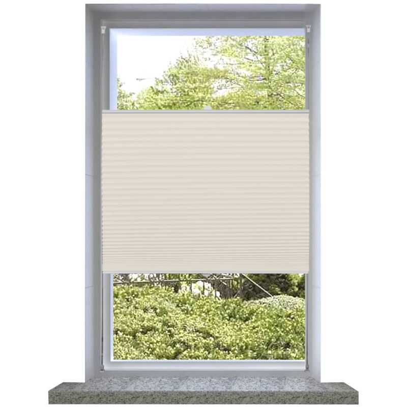 

Plisé Para Ventana Persiana 70X125cm Crema - Crema