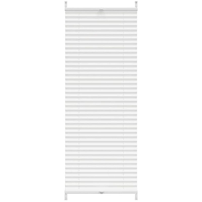 

Plisse Persiana Cortina Plisada Blanca 60x125cm - Blanco - Vidaxl