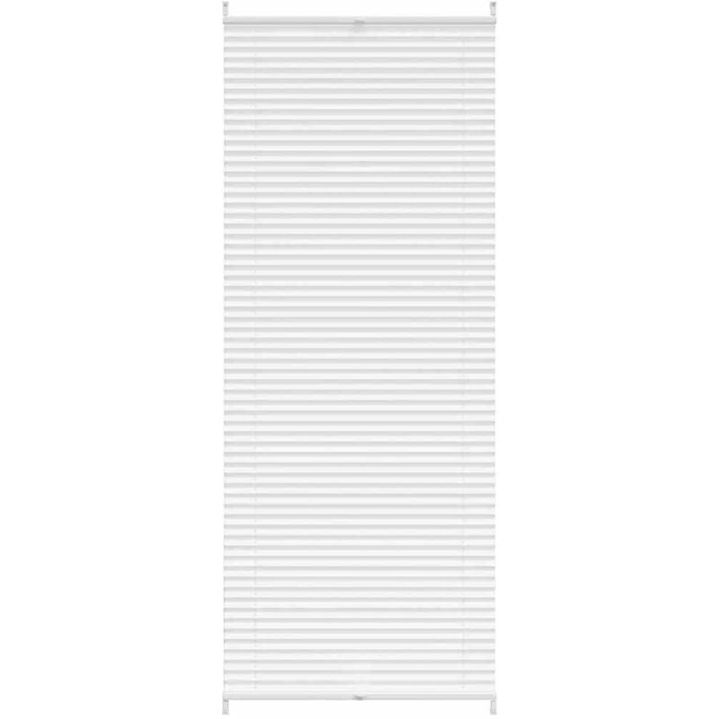 

Plisse Persiana Cortina Plisada Blanca 70x200cm - Blanco - Vidaxl