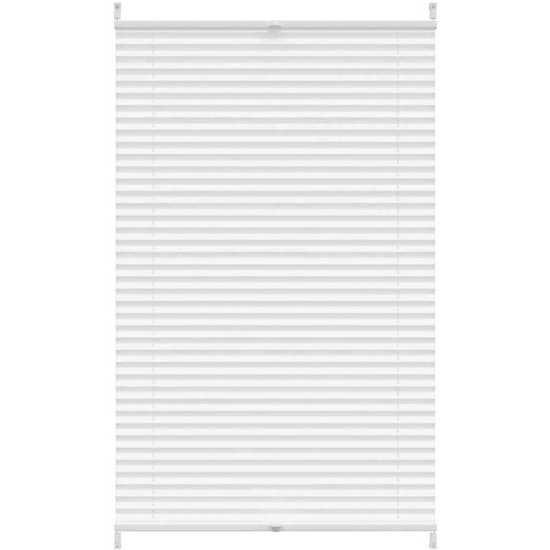 

Plisse Persiana Cortina Plisada Blanca 80x150cm - Blanco - Vidaxl