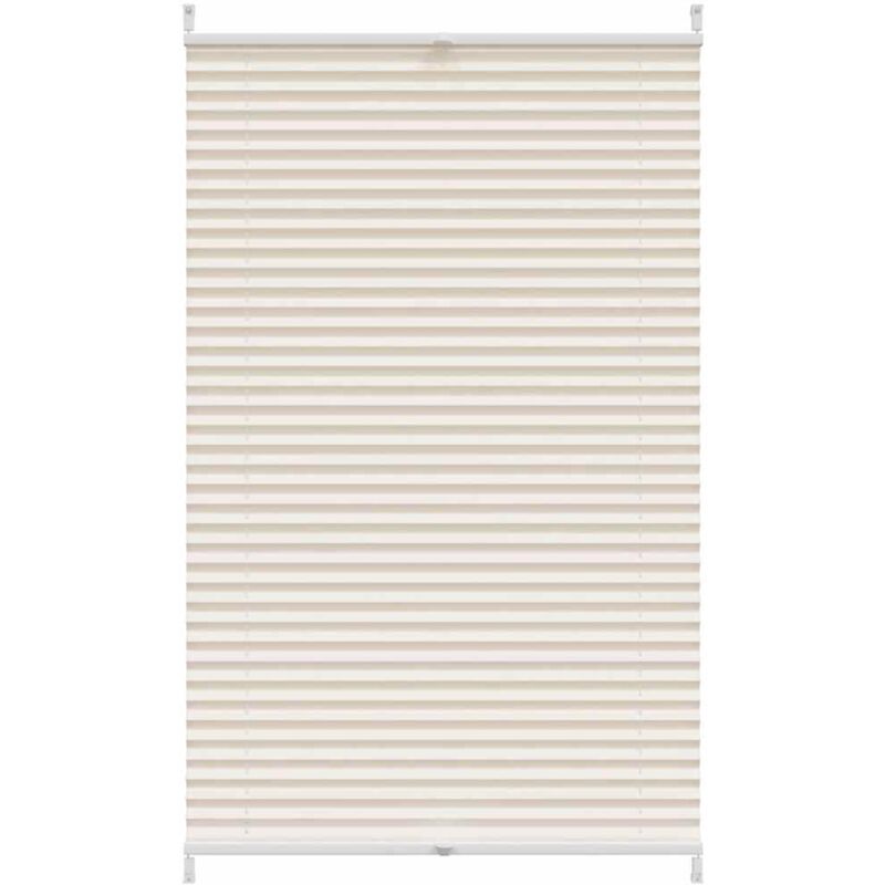 

Persiana Plisada para Ventana Decoración Cortinas Estor Crema 70x125 cm - Crema - Vidaxl