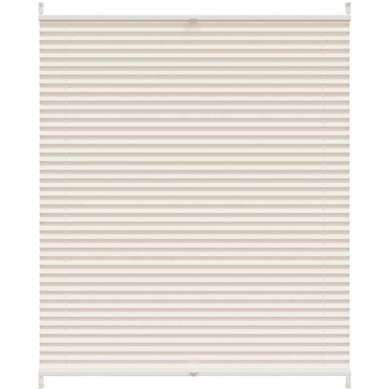 

Persiana Plisada para Ventana Decoración Cortinas Estor Crema 110x125 cm - Crema - Vidaxl