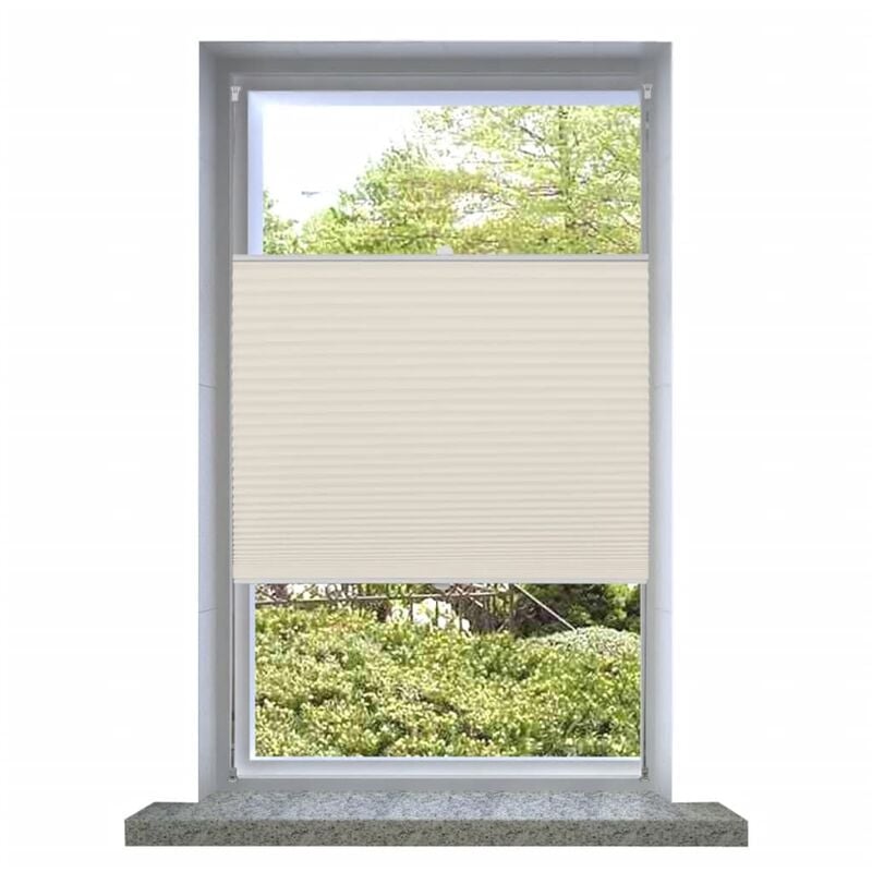 

Plisé Para Ventana Persiana 40X200cm Crema