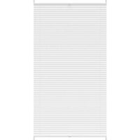 Plisse Blind 100x200cm White Pleated Blind