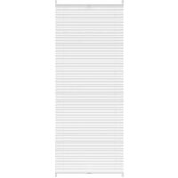 Plisse Blind 70x200cm White Pleated Blind