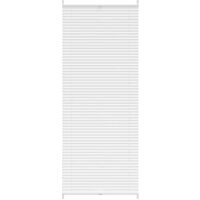 Plisse Blind 80x200cm White Pleated Blind