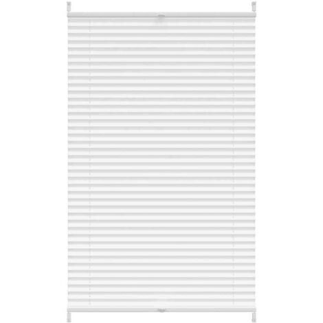 Plisse Blind White Pleated Blind Different Sizes Selectable Easy Installation